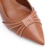 Scarpin Couro Marrom - imagem 6