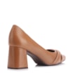 Scarpin Couro Marrom - imagem 4