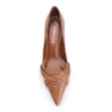 Scarpin Couro Marrom - imagem 6