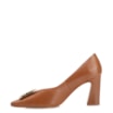 Scarpin Couro Marrom - imagem 4