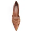 Scarpin Couro Marrom - imagem 6