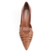Scarpin Couro Marrom - imagem 6