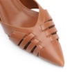 Scarpin Couro Marrom - imagem 7