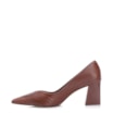 Scarpin Couro Marrom - imagem 4