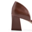 Scarpin Couro Marrom - imagem 7