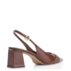 Scarpin Couro Marrom - imagem 3