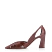 Scarpin Couro Marrom - imagem 5