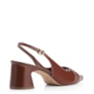 Scarpin Couro Marrom - imagem 3