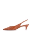 Scarpin Couro Marrom - imagem 4
