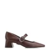 Scarpin Couro Marrom - imagem 3