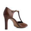 Scarpin Couro Marrom - imagem 3