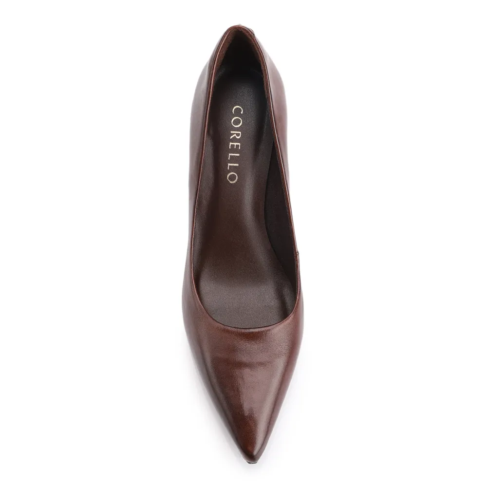 Scarpin Couro Marrom - imagem 6