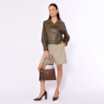 Scarpin Couro Marrom - imagem 8