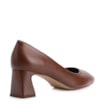 Scarpin Couro Marrom - imagem 3