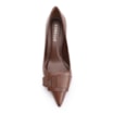 Scarpin Couro Marrom - imagem 6