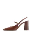 Scarpin Couro Marrom - imagem 5