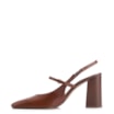 Scarpin Couro Marrom - imagem 5