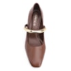 Scarpin Couro Marrom - imagem 6