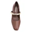 Scarpin Couro Marrom - imagem 6