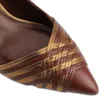 Scarpin Couro Marrom/Alt Bronze - imagem 6