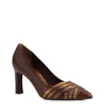 Scarpin Couro Marrom/Alt Bronze - imagem 1