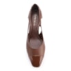Scarpin Couro Marrom/ Alt Verniz Marrom - imagem 6