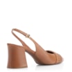 Scarpin Couro Marrom Claro - imagem 4