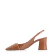 Scarpin Couro Marrom Claro - imagem 5