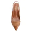 Scarpin Couro Marrom Claro - imagem 6