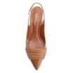 Scarpin Couro Marrom Claro - imagem 6