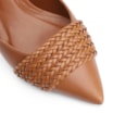 Scarpin Couro Marrom Claro - imagem 7