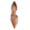 Scarpin Couro Marrom Claro - imagem 5