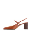 Scarpin Couro Marrom Claro - imagem 5