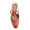 Scarpin Couro Marrom Claro - imagem 6