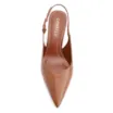 Scarpin Couro Marrom Claro - imagem 6