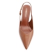 Scarpin Couro Marrom Claro - imagem 6
