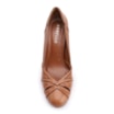Scarpin Couro Marrom Claro/Alt Marrom Escuro - imagem 5