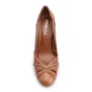 Scarpin Couro Marrom Claro/Alt Marrom Escuro - imagem 5
