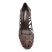 Scarpin Couro Marrom Escuro - imagem 4