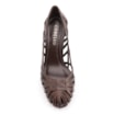 Scarpin Couro Marrom Escuro - imagem 4