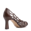 Scarpin Couro Marrom Escuro - imagem 3