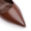 Scarpin Couro Marrom Escuro - imagem 7
