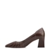 Scarpin Couro Marrom Escuro - imagem 4