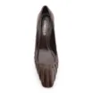 Scarpin Couro Marrom Escuro - imagem 5