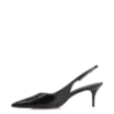 Scarpin Couro Maxi Croco Preto - imagem 4