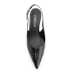 Scarpin Couro Maxi Croco Preto - imagem 5