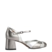 Scarpin Couro Metalizado/Prata - imagem 3