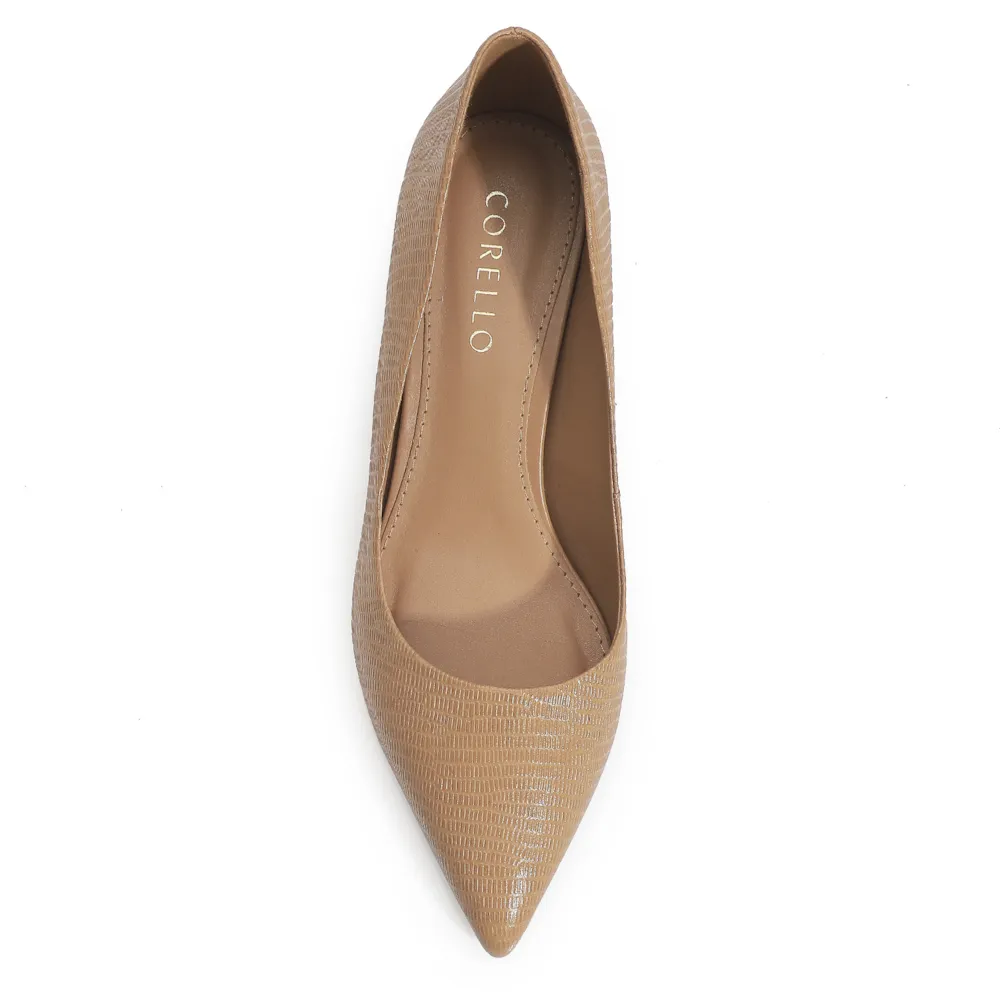Scarpin Couro New Lezard Lotus - imagem 5