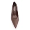 Scarpin Couro New Lezard Marrom Escuro - imagem 6