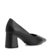Scarpin Couro New Lezard Preto - imagem 4